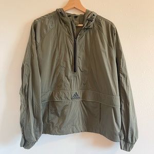 Packable Adidas Cropped Windbreaker (Womens XL)